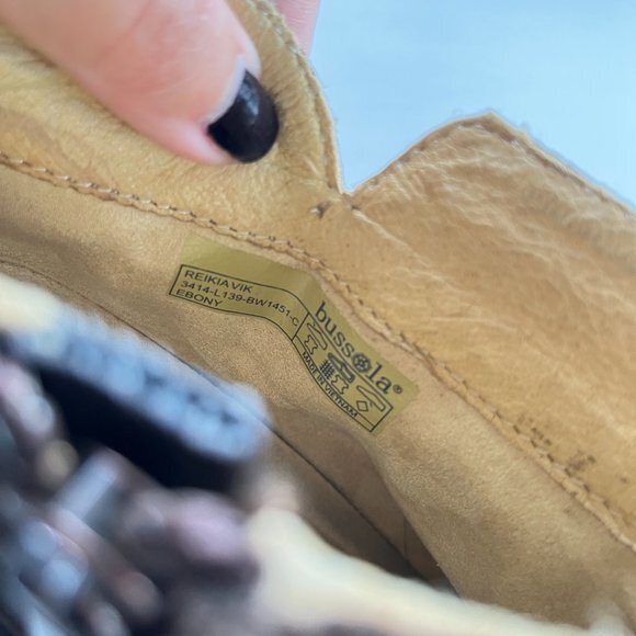 Bussola Reikia‎ Vik Dark Brown Suede Ankle Boots Womens Size 40 US 9.5 10… - Picture 6 of 11